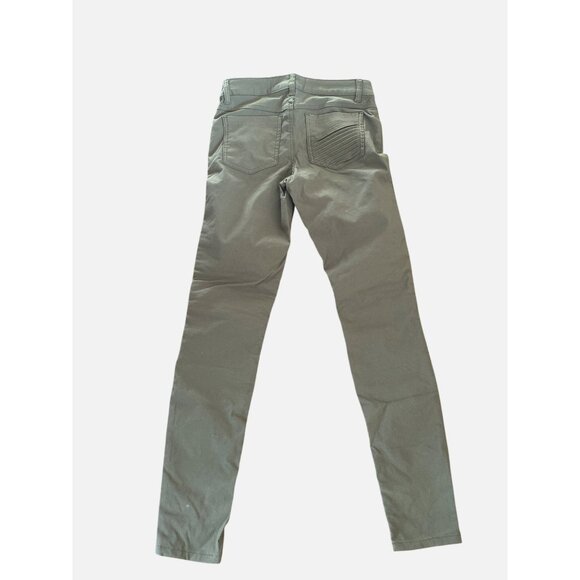 prAna Women's Brenna Pant Moto Women's 2 Green Nylon Blend - Picture 9 of 9